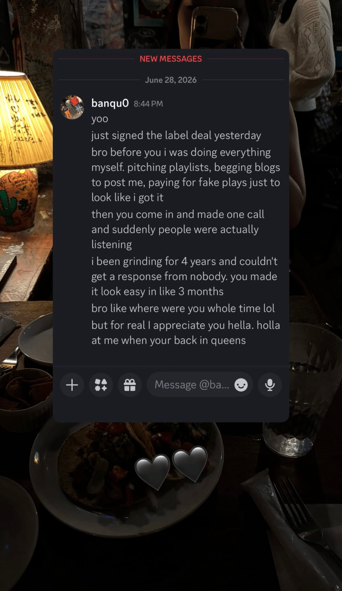 Artist testimonial 7